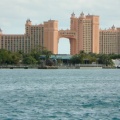 Atlantis Hotel on Paradise Island Seen from Pier (Large)