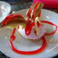 Eclair shaped like a swan in the Seaview Grill (1024x880)