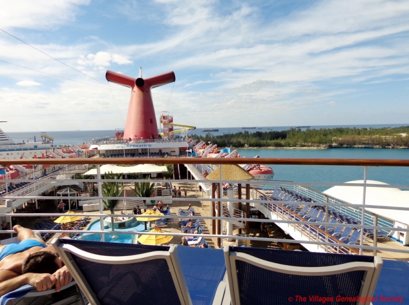 Lido Deck from the Sports Deck
