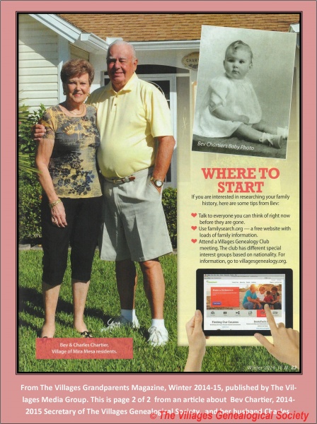 2 - Bev Chartier - Grandparents Magazine Page 2