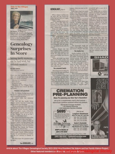 5 - Daily Sun Genealogy Article 2015 01 10.jpg