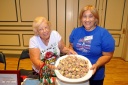 Lots of Italian cookies with Mary Frances and her Mom...